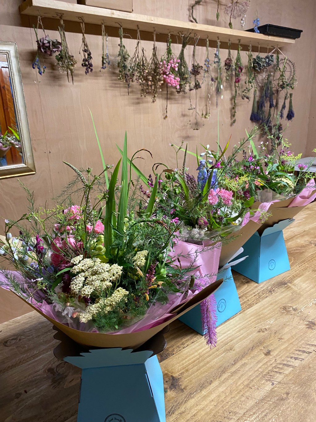 A lot more  flowers again this week 💐 a small harvest & what lies ahead&nbsp;🌍